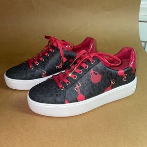 Michael Kors preppy shoes ~ fancy women print